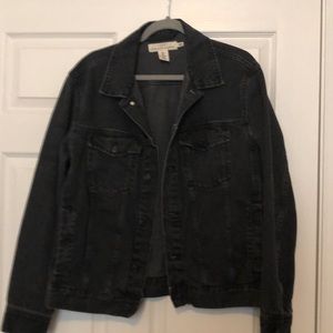 Black H&M jean jacket